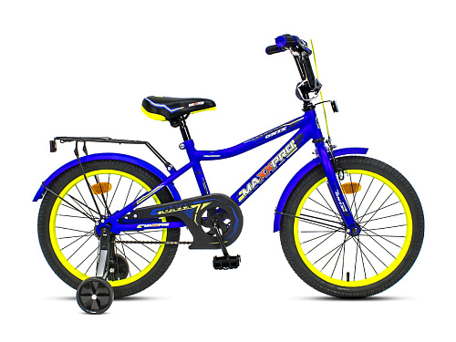 													Велосипед детский  MAXXPRO ONIX 18" 10,5" сине-желтый ONIX-N18-4  фото 2